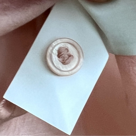 Zara Rhinestone Embellished Button Up Shirt Pink Blush Small - Picture 10 of 12